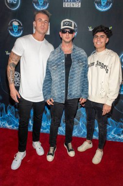 Igli Pirgu, Alex Koutroubis ve Alex Vielman, 30 Eylül 2022 tarihinde Beverly Hills, CA 'da Matthew Sieverin' in 21. doğum günü partisine katıldılar.