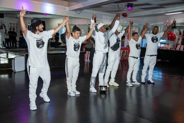 Kurtis Blow Posádkou Letectva Vystoupí Ava Heart Foundation Hip Hop — Stock fotografie