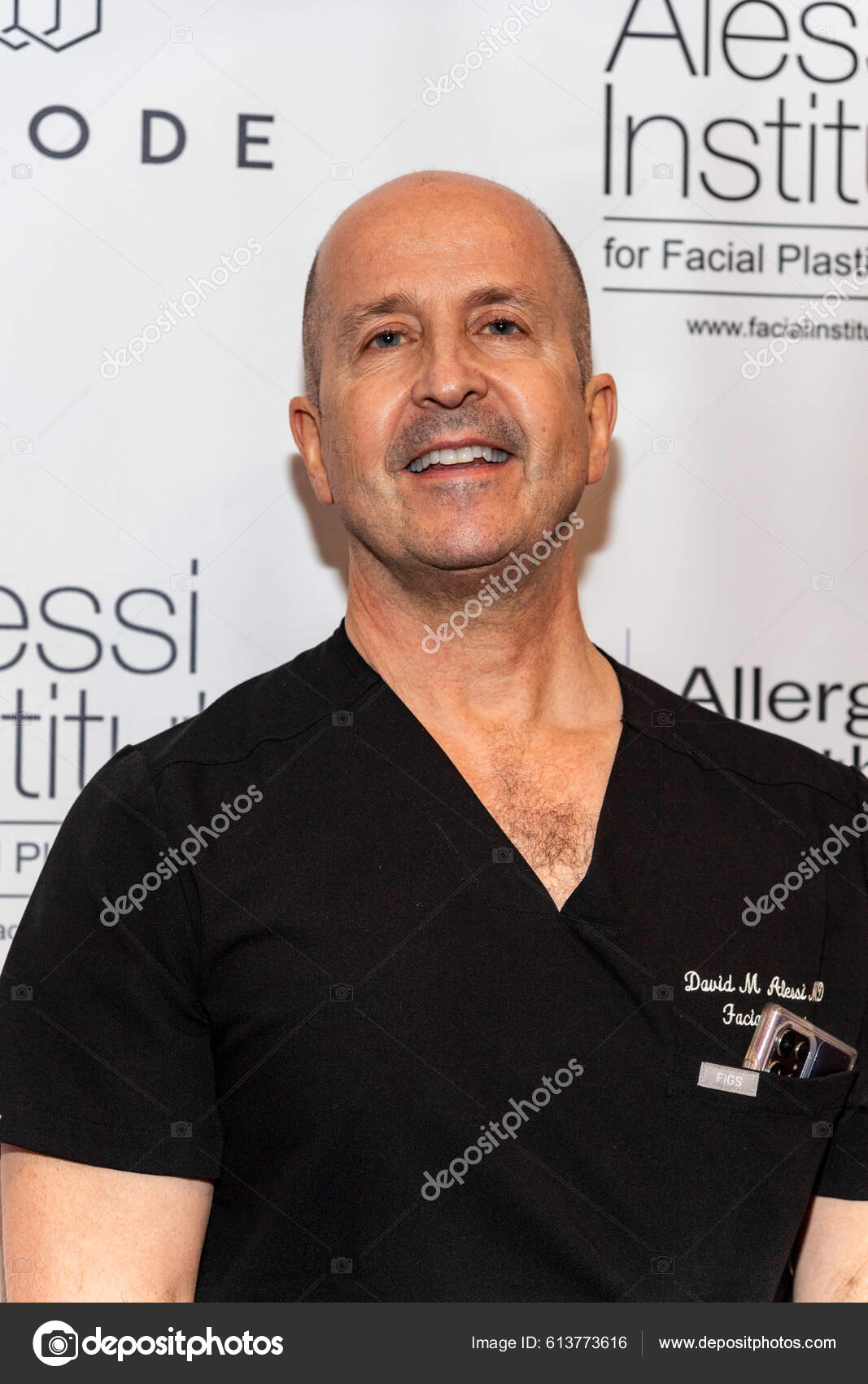 David Alessi Attendsgrand Opening Alessi Institute New Location