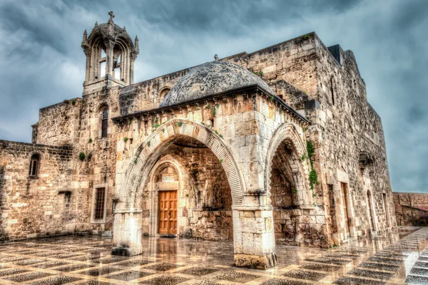 Ancient Church Byblos Lebanon — Stock Photo, Image