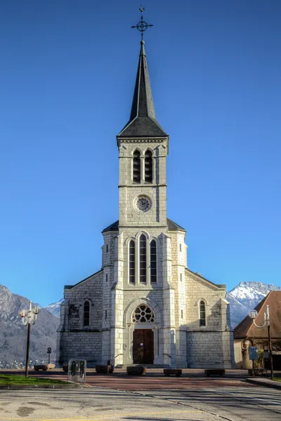 Kilisede Fransız alps, sevrier