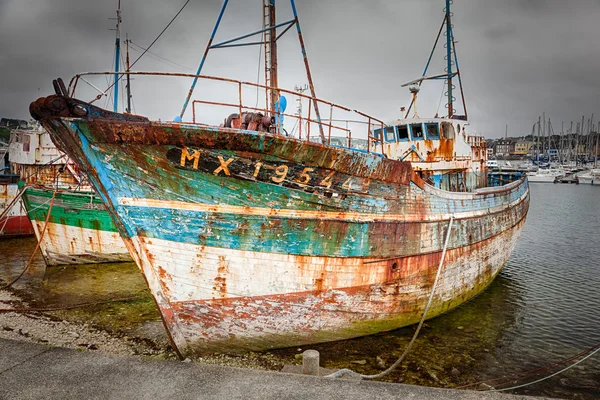 Old Used Fishing Boat — Stock Photo, Image