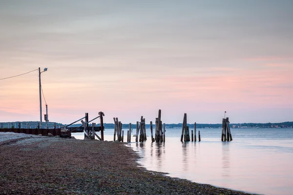 Voorzichtigheid eiland veerboot landing — Stockfoto