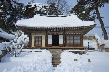 Kış aylarında geleneksel evleri
