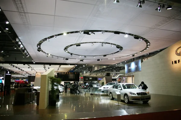 Bildeler på Seoul International Motor Show i Sør-Korea – stockfoto