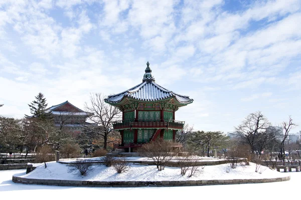 Palazzo Gyeongbokgung in Corea del Sud — Foto Stock