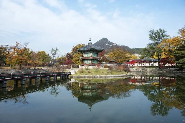 Palais Gyeongbokgung en Corée du Sud — Photo