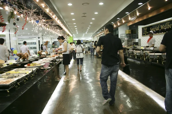 Рестораны Южной Кореи — стоковое фото