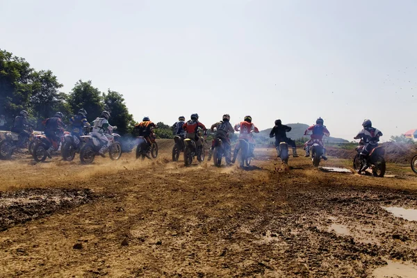 Yarış motocross — Stok fotoğraf