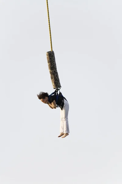 Skoki na bungee — Zdjęcie stockowe