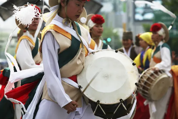 Seoul festival parader — Stockfoto