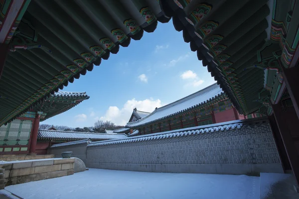 Дворец в Южной Корее, Чандеокгун — стоковое фото