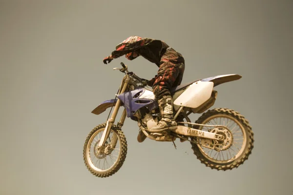Corrida de motocross — Fotografia de Stock