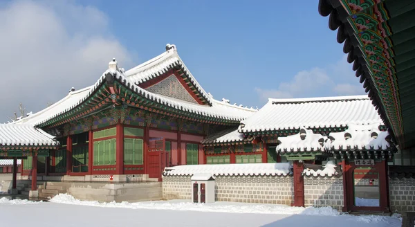 Pałac w Korei Południowej, gyeongbokgung — Zdjęcie stockowe