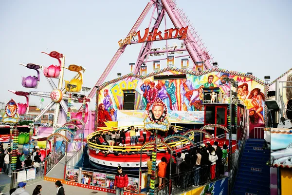 Wunderschöne Landschaft in Südkorea, wolmido, Freizeitpark — Stockfoto