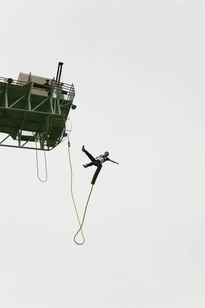 Bungee jumping — Stock Photo, Image