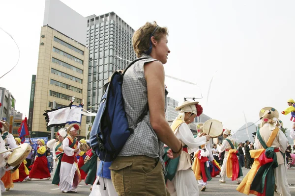 Festival parades — Stock Photo, Image