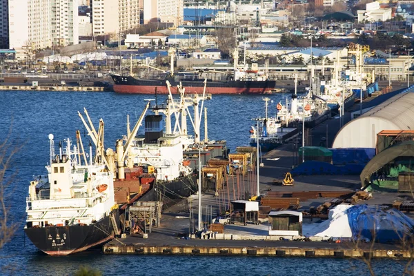 Incheon harbour — Stockfoto