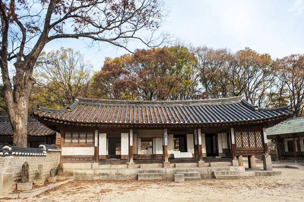 Palácio na Coreia do Sul, Changdeokgung — Fotografia de Stock