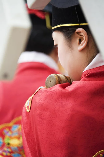 한국, 종묘 의례, jongmyojerye 전통적인 축제 — 스톡 사진