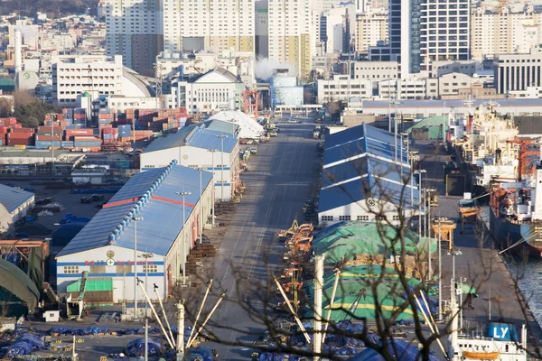 Incheon portu — Zdjęcie stockowe