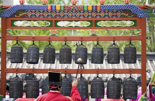 Traditional festivals in South Korea, Jongmyo Rituals, Jongmyojerye — Stock Photo, Image