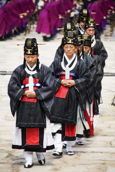 Jongmyo Rituals  Jongmyojerye — Stock Photo, Image