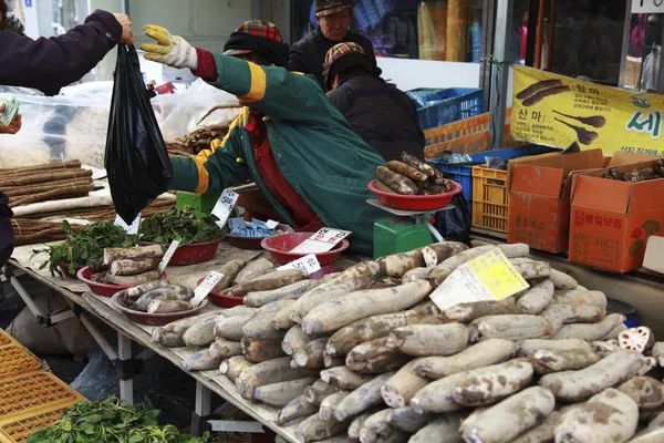 Mercado tradicional en Corea del Sur —  Fotos de Stock