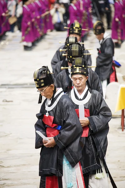Rituali di Jongmyo Jongmyojerye — Foto Stock