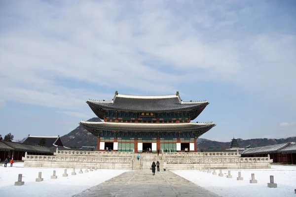 Gyeongbokgung palace i Sydkorea — Stockfoto