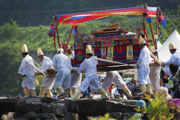 Nongdari 전통적인 축제 — 스톡 사진