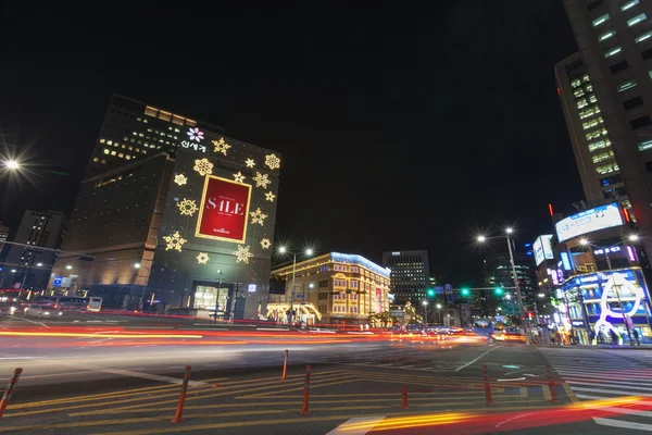 Beautiful night view of Seoul — Stock Photo, Image