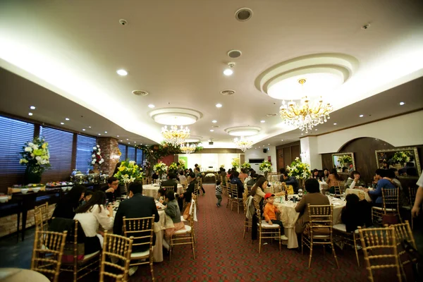 Hotel restaurant — Stockfoto