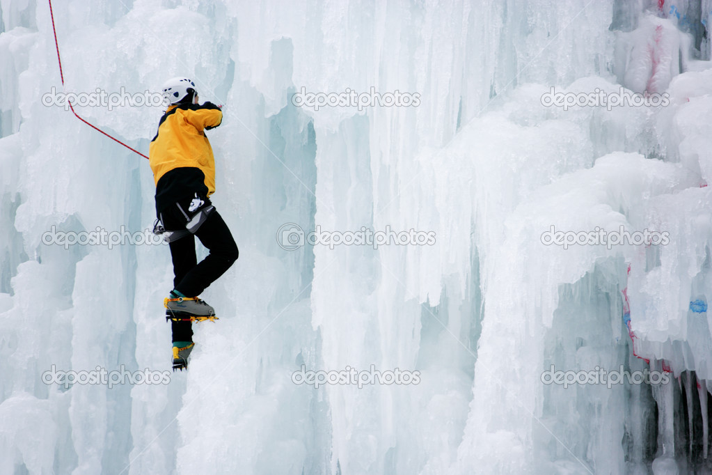 Ice climbing