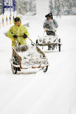 Kış aylarında Güney Kore