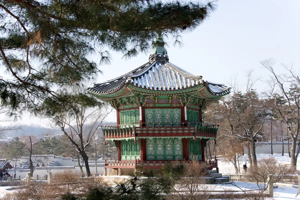 Παλάτι gyeongbokgung στη Νότια Κορέα — Φωτογραφία Αρχείου