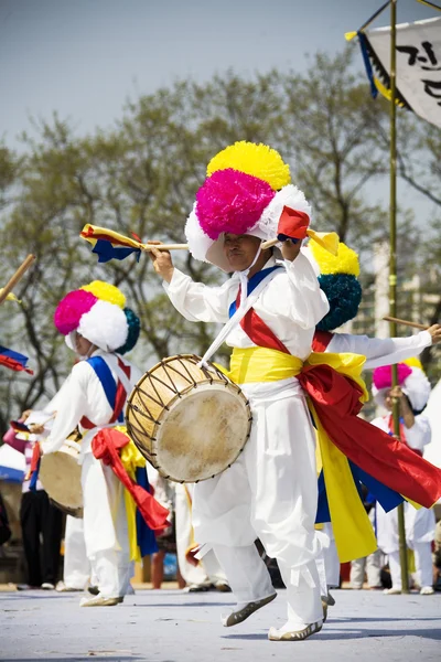 Fêtes traditionnelles en Corée du Sud, Pungmullori — Photo