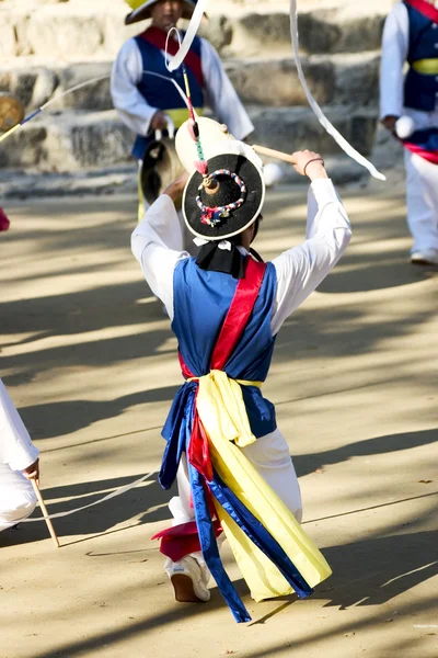 Traditional dance in south korea, Samullori — Stock Photo, Image