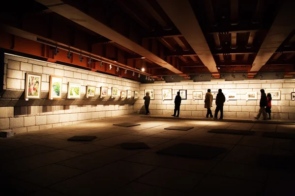 Inuti cheonggyecheon museum seoul — Stockfoto