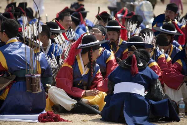 Festival tradicional na Coreia do Sul — Fotografia de Stock