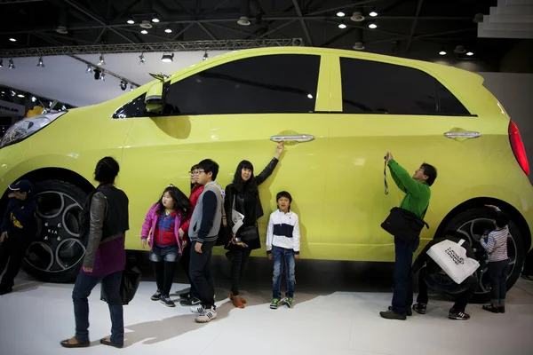 Salon international de l'automobile de Séoul en Corée du Sud — Photo