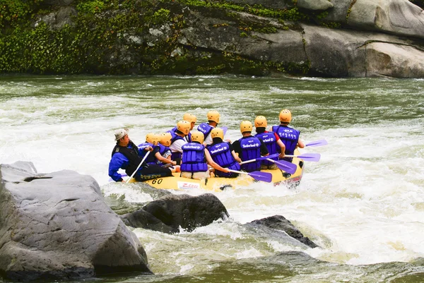 Dong River rafting in South Korea — Stock Photo, Image