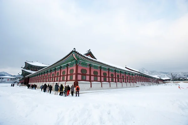景福宫的冬天 — 图库照片
