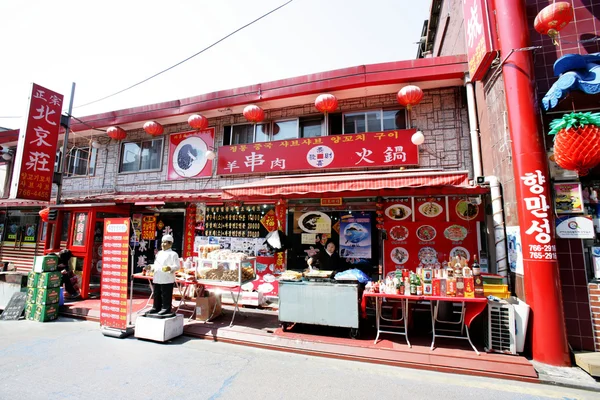 Beautiful landscape in South Korea, Incheon,China town — Stock Photo, Image