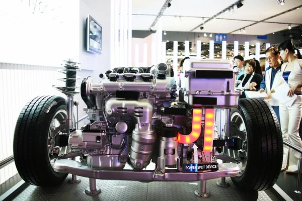 Seoul International Motor Show in South Korea, Auto Parts — Stock Photo, Image