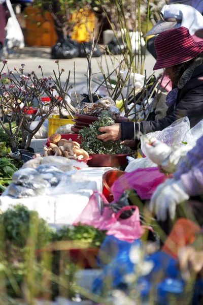 Mercado callejero en Corea del Sur —  Fotos de Stock