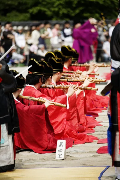 Jongmyo 仪式 jongmyojerye — 图库照片