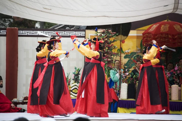 Traditional festivals in South Korea — Stock Photo, Image