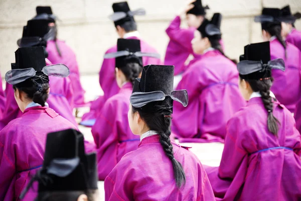 Festivales tradicionales en Corea del Sur, Rituales Jongmyo, Jongmyojerye —  Fotos de Stock