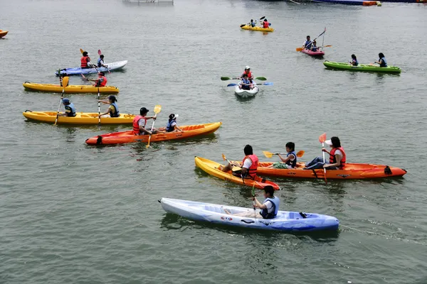 Sailing World Championships at Jeongok Seaport — Stock Photo, Image